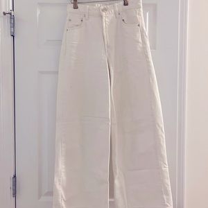 Zara White Jeans